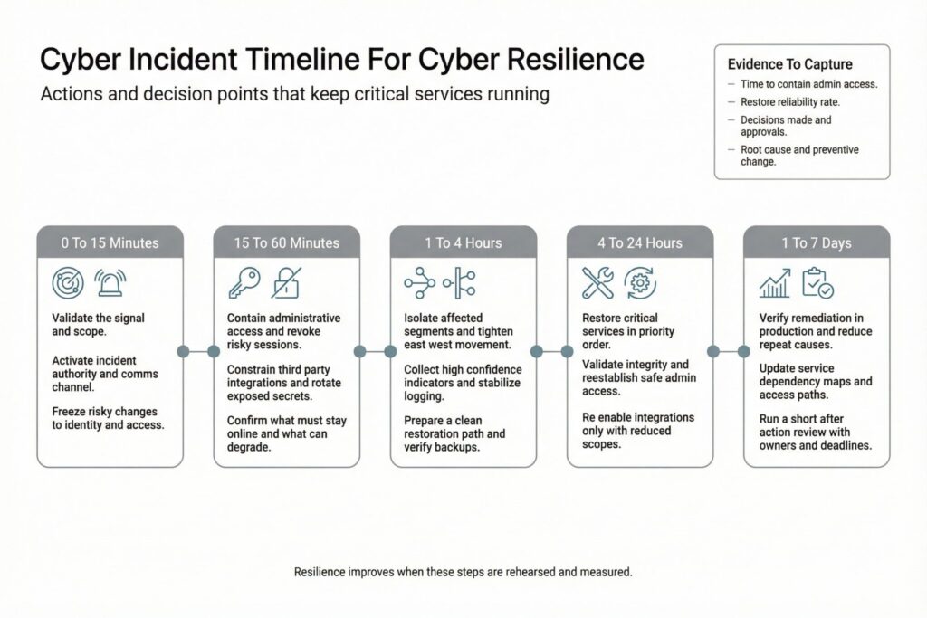 Cyber Incident Response Timeline