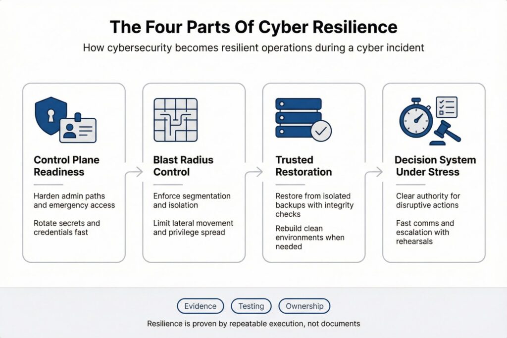 Cyber Resilience Four Part Model