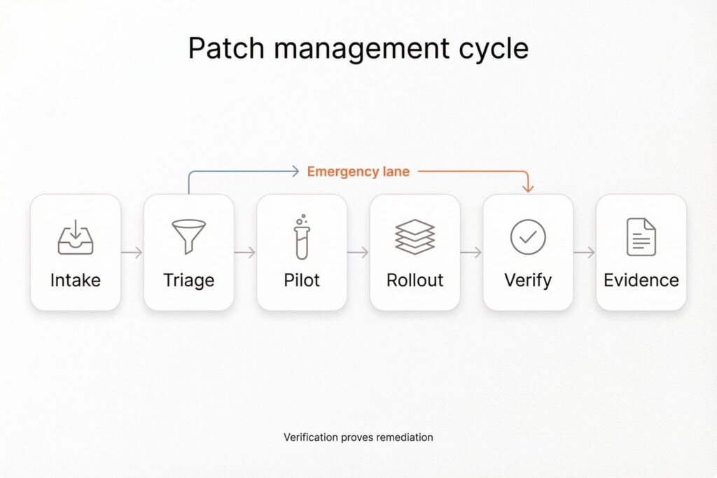 Patch management cycles